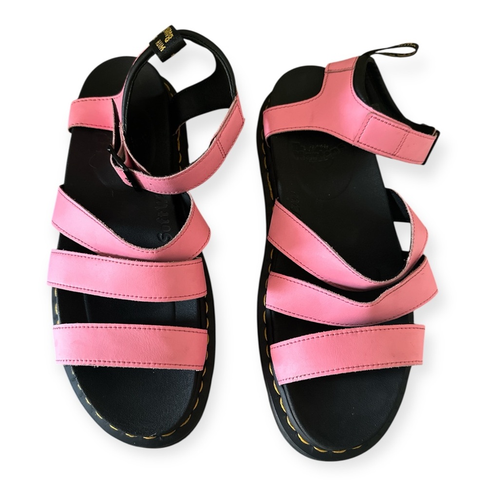 Dr Martens women’s Blaire Pink Strappy Sandals size 11 - Picture 7 of 12